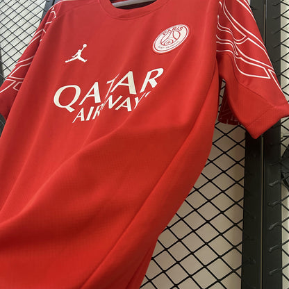 Camisola FC Paris Saint-Germain 2024-25 Alternativa Vermelha Versão Adepto