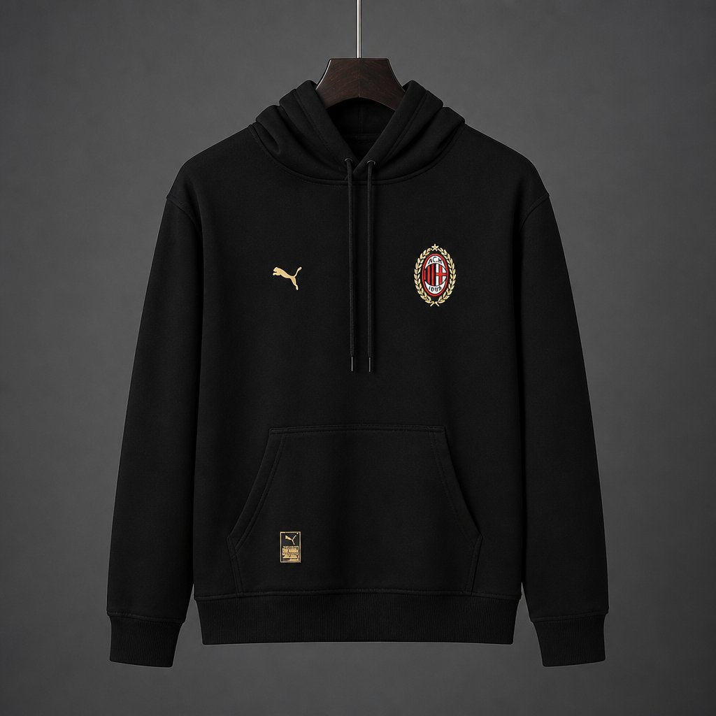 Hoodie AC Milan 2026-27 Preto