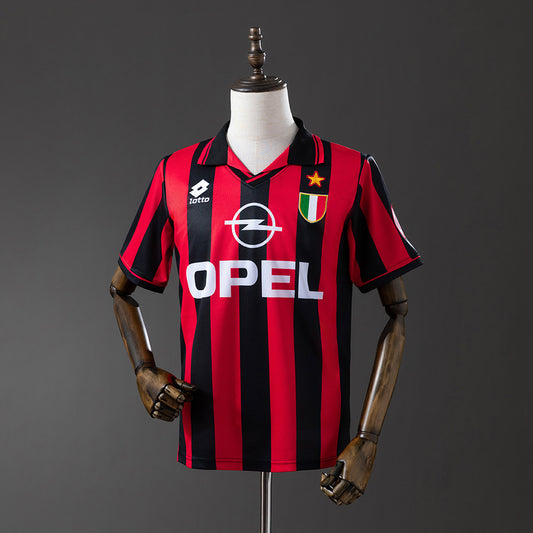 Camisola AC Milan 1996-97 Principal Versão Adepto