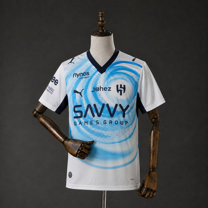 Camisola Al-Hilal SFC 2026-27 Alternativa Branca Versão Adepto