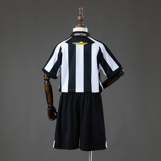 Kit Criança Santos FC 2026-27 Alternativo Preto/Branco