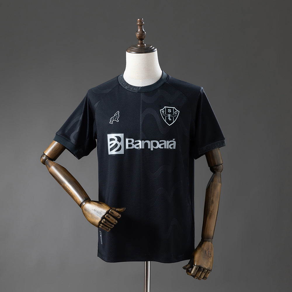 Camisola Paysandu SC 2025-26 Alternativa Preta Versão Adepto