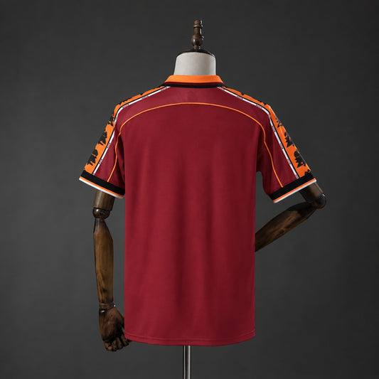 Camisola AS Roma 1998-99 Principal Versão Adepto