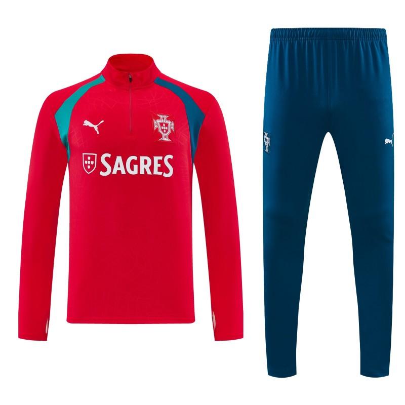 Fato de Treino Portugal 2026 - Camisola com Fecho
