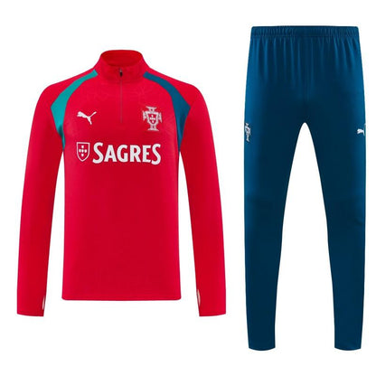 Fato de Treino Portugal 2026 - Camisola com Fecho