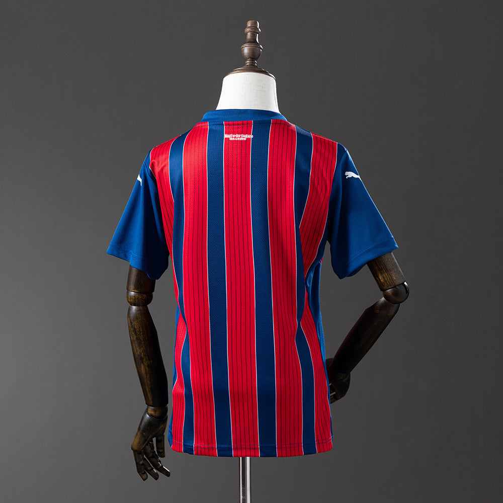 Camisola EC Bahia 2025-26 Alternativa Vermelha/Riscas Versão Mulher