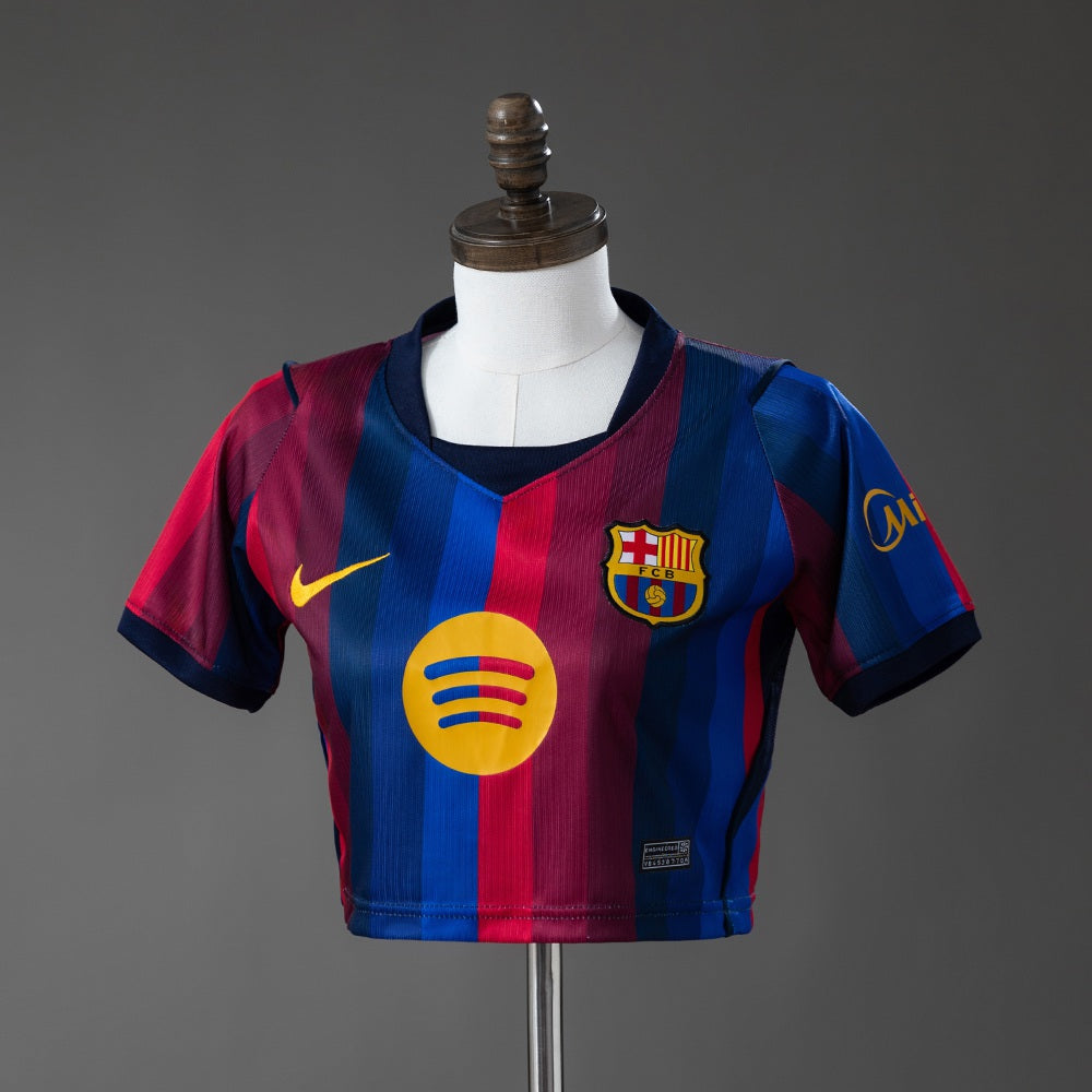 Crop Top Mulher FC Barcelona 2026-27 Principal