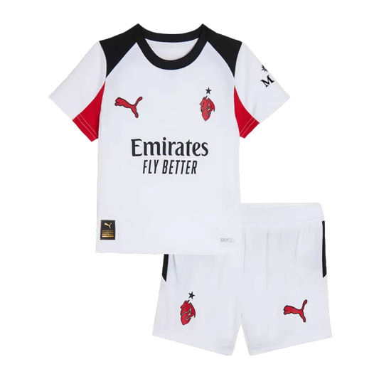 Kit Criança AC Milan 2025-26 Alternativo
