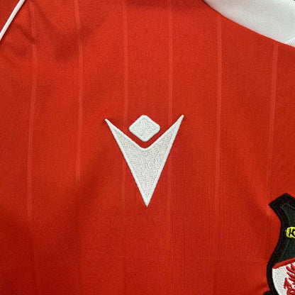Camisola Wrexham AFC 2025-26 Principal Versão Adepto