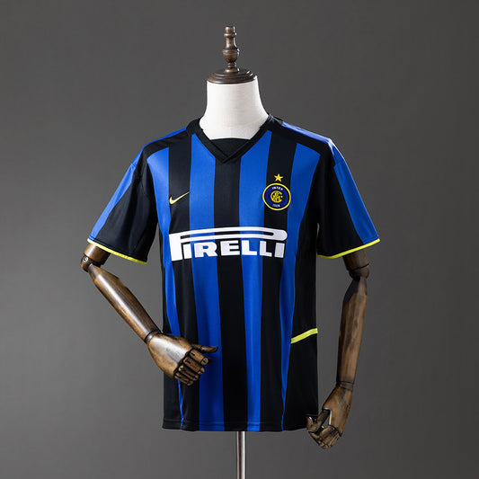 Camisola Inter Milão 2002-03 Principal Versão Adepto