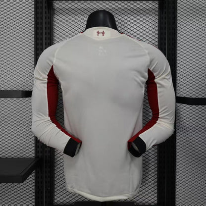Camisola Manga Comprida LIV 2026-27 Alternativa Branca Versão Jogador