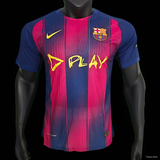 Camisola FC Barcelona 2025-26 Edição Ed Sheeran Versão Jogador