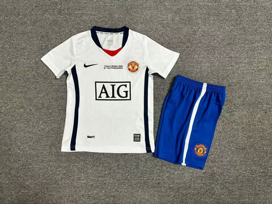 Kit Criança M-United 2008-09 Alternativo Final UCL
