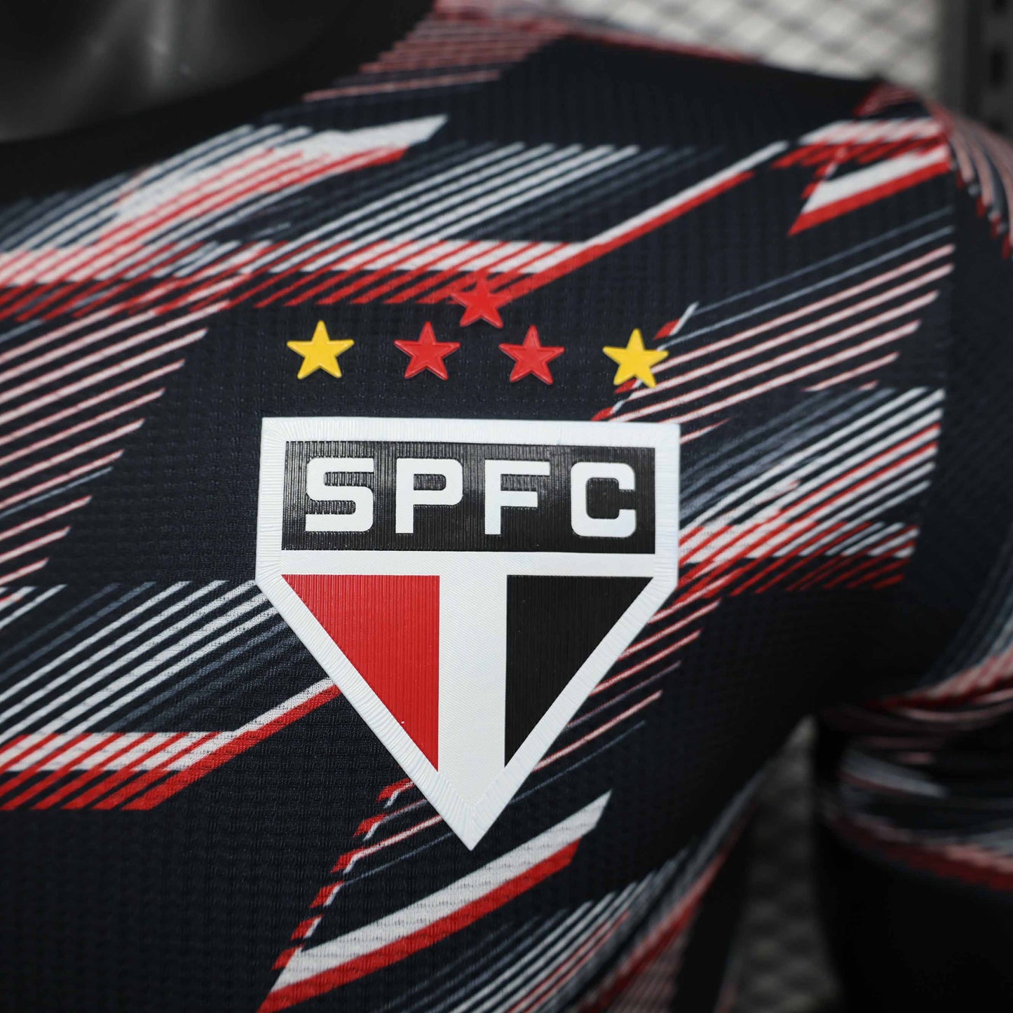 Camisola São Paulo 2024-25 Treino Preta Versão Jogador