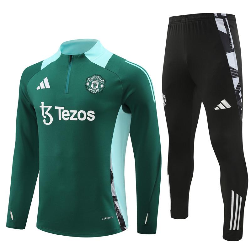 Fato de Treino M-United 2024-25 - Camisola com Fecho