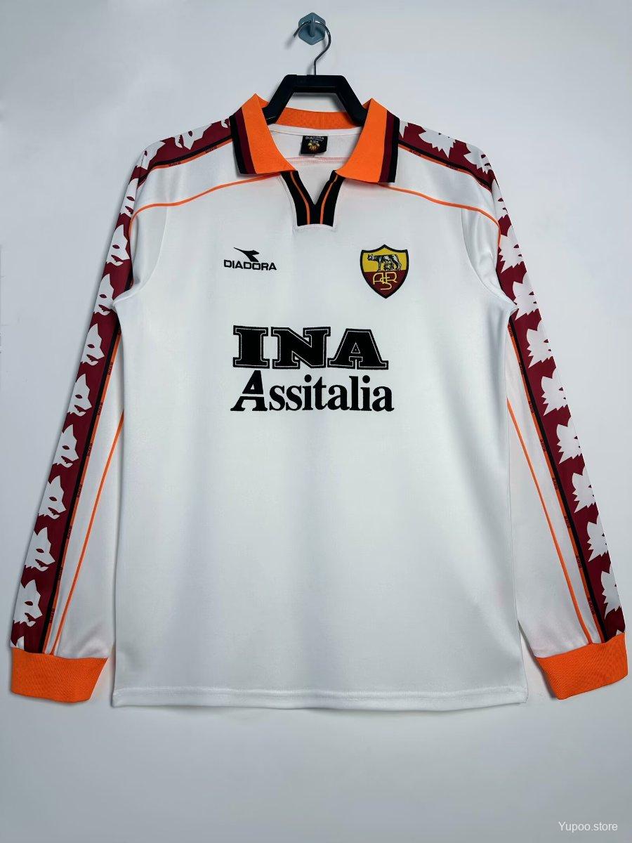 Camisola Manga Comprida AS Roma 1998-99 Alternativa