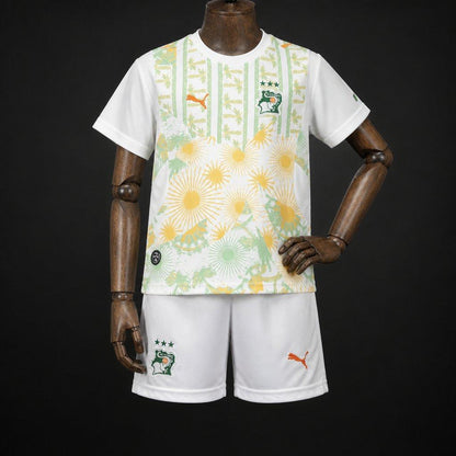 Kit Criança Costa do Marfim 2026 Alternativo Branco