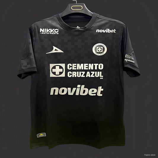 Camisola CD Cruz Azul 2025-26 Alternativ Preta Versão Adepto