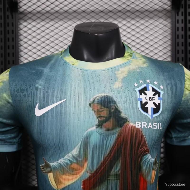 Camisola Brasil 2025 Edição Especial Versão Jogador