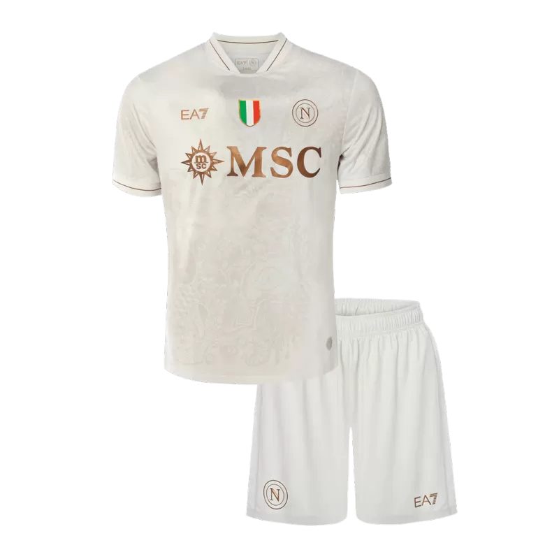 Kit Criança Napoles 2025-26 Alternativo