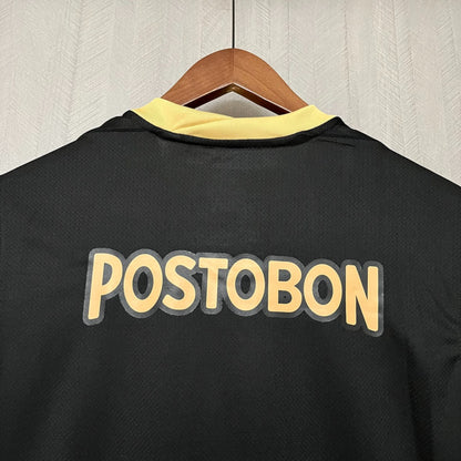 Camisola Atletico Nacional 2025-26 Alternativa Preta Versão Adepto