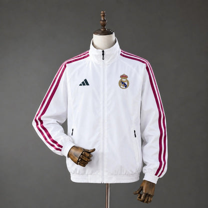 Corta Vento Real Madrid CF 2026-27 Branco