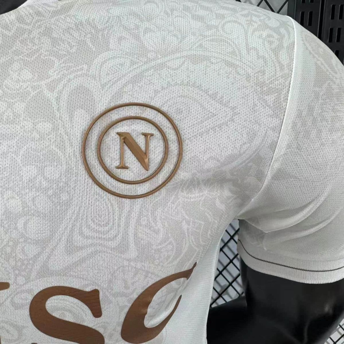 Camisola Napoles 2025-26 Alternativa Branca Versão Jogador