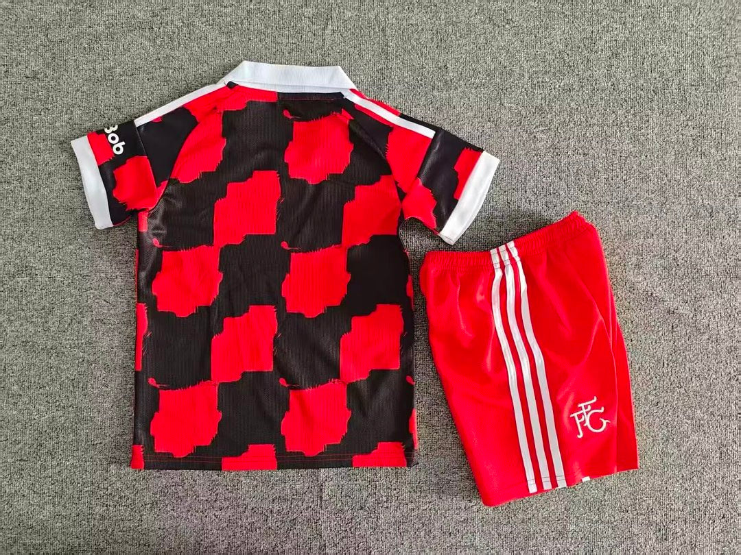 Kit Criança F-HAM 2026-27 Alternativo Vermelho
