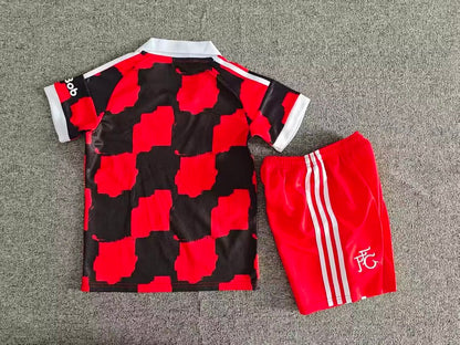 Kit Criança F-HAM 2026-27 Alternativo Vermelho