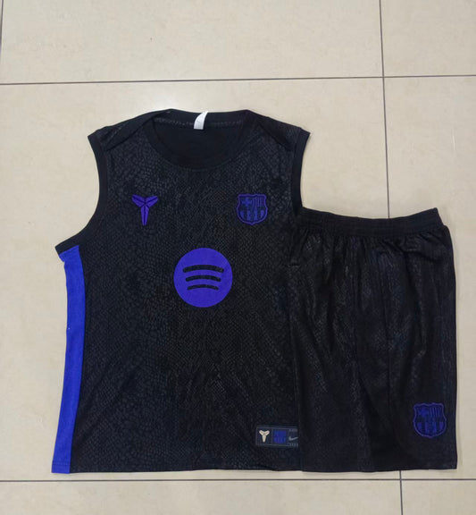 Kit Treino Manga Cava FC Barcelona 2025-26