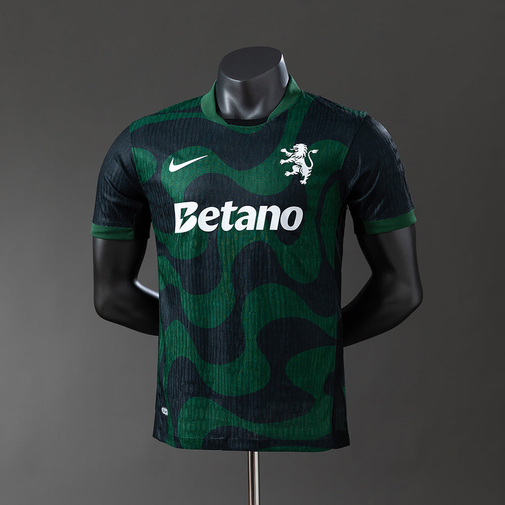Camisola SCP 2025-26 Alternativa Verde Versão Jogador
