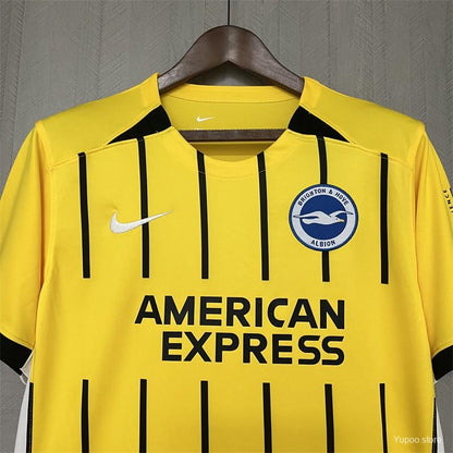 Camisola BRIGH 2024-25 Alternativa Amarela Versão Adepto