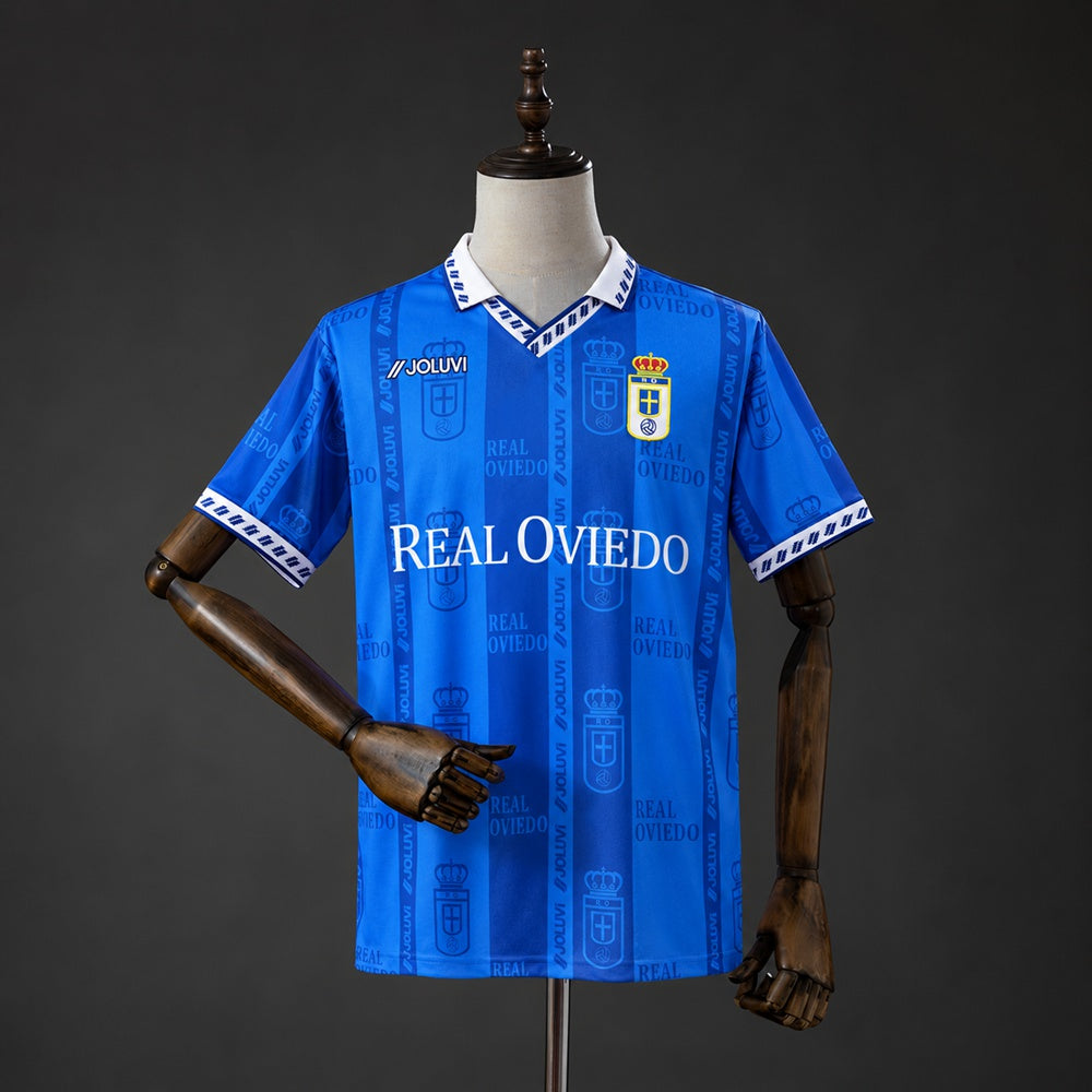 Camisola Real Oviedo 1997-98 Principal Versão Adepto