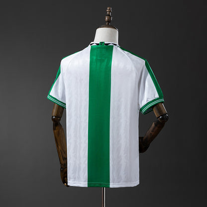 Camisola Nigeria 1996 Alternativa Branca Versão Adepto
