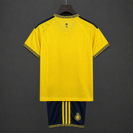 Kit Criança Al-Nassr FC 2026-27 Principal