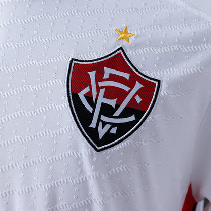 Camisola EC Vitoria 2025-26 Alternativa Branca Lisa Versão Adepto