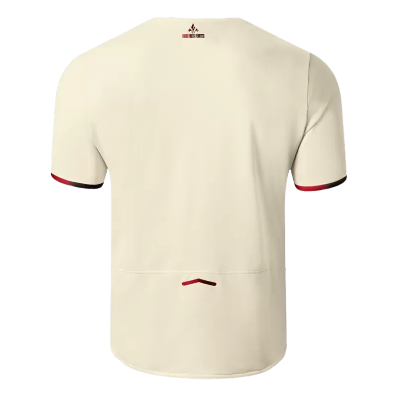 Camisola LOSC Lille 2025-26 Alternativa Branca Versão Adepto
