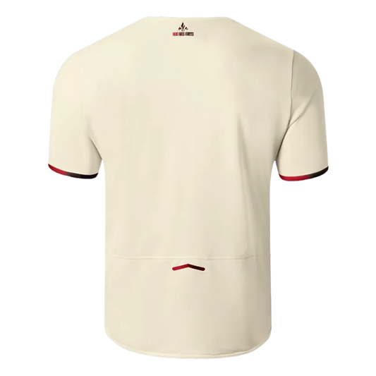 Camisola LOSC Lille 2025-26 Alternativa Branca Versão Adepto