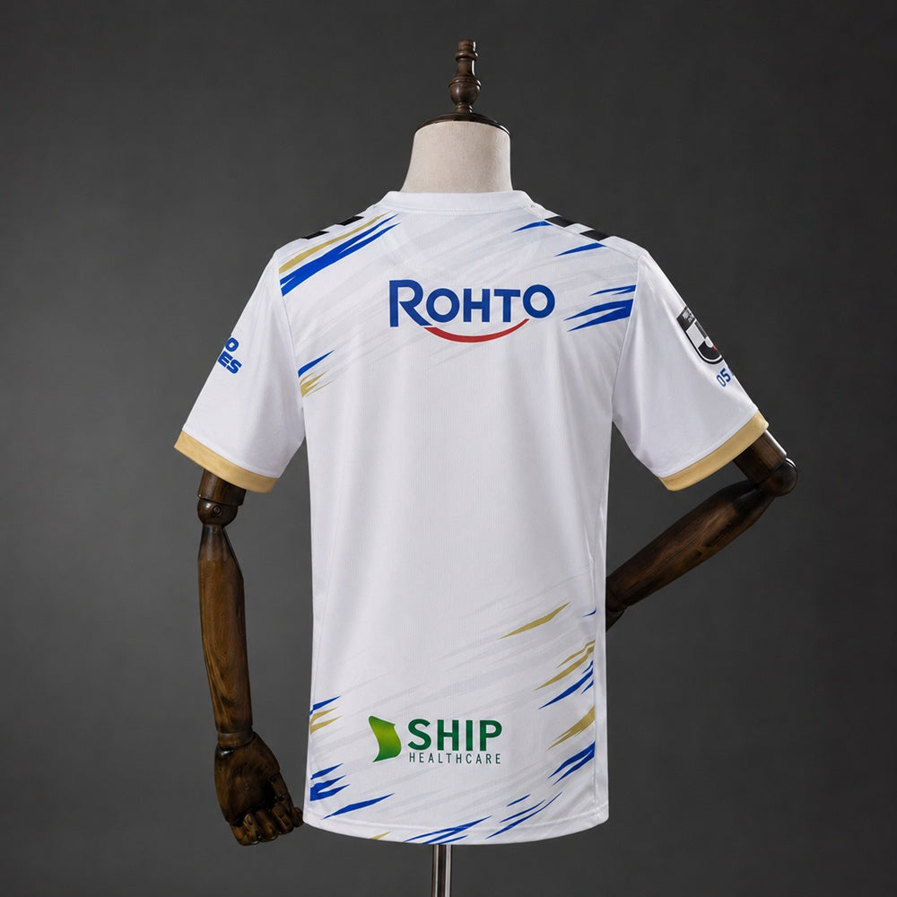 Camisola Gamba Osaka 2026-27 Alternativa Branca Versão Adepto