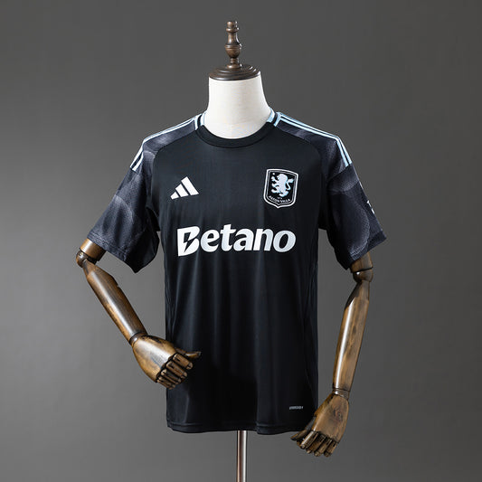 Camisola AV 2025-26 Alternativa Preta Versão Adepto