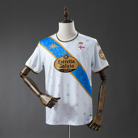 Camisola RC Deportivo de Corunha 2025-26 Alternativa Branca Versão Adepto