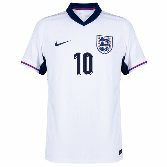 Camisola Inglaterra 2024 Principal Versão Adepto BELLINGHAM #10