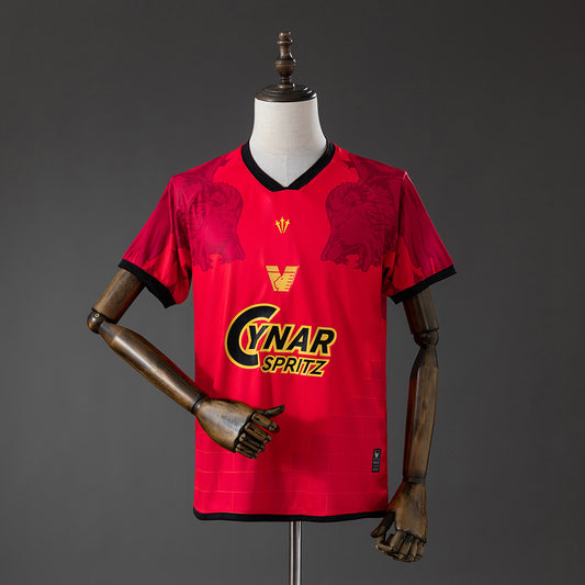 Camisola Venezia FC 2025-26 Alternativa Vermelha Versão Adepto