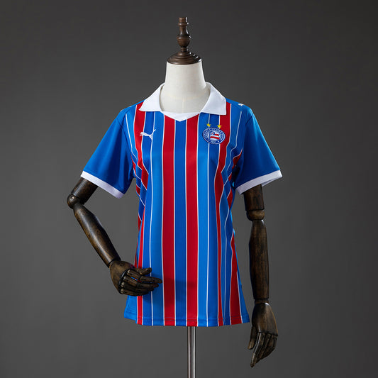 Camisola EC Bahia 2026-27 Alternativa Azul Lisa Versão Mulher