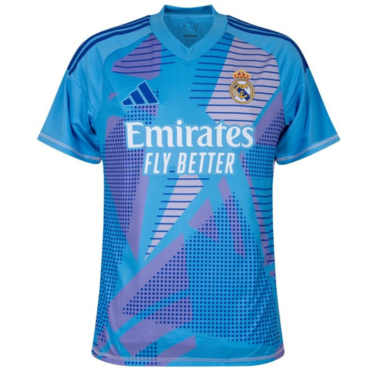Camisola Real Madrid CF 2024-25 Guarda-Redes Versão Adepto COURTOIS #1