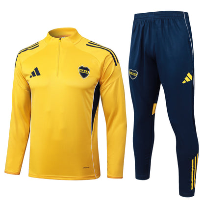 Fato de Treino CA Boca Juniors 2025-26 - Camisola com Fecho