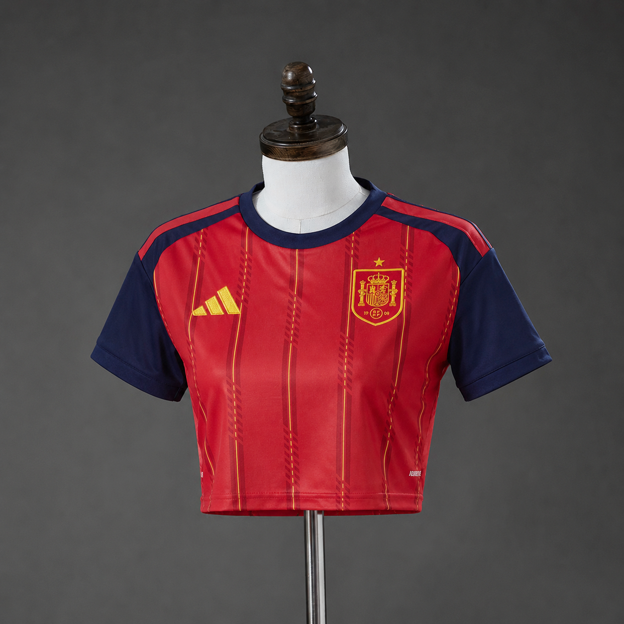 Crop Top Mulher Espanha 2026 Principal