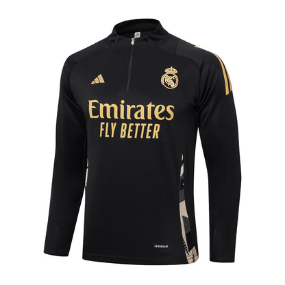 Fato de Treino Real Madrid CF 2024-25 - Camisola com Fecho