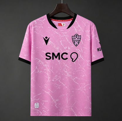 Camisola UD Almeria 2026-27 Alternativa Rosa Versão Adepto
