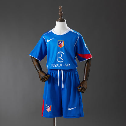 Kit Criança Atletico Madrid 2025-26 Alternativo